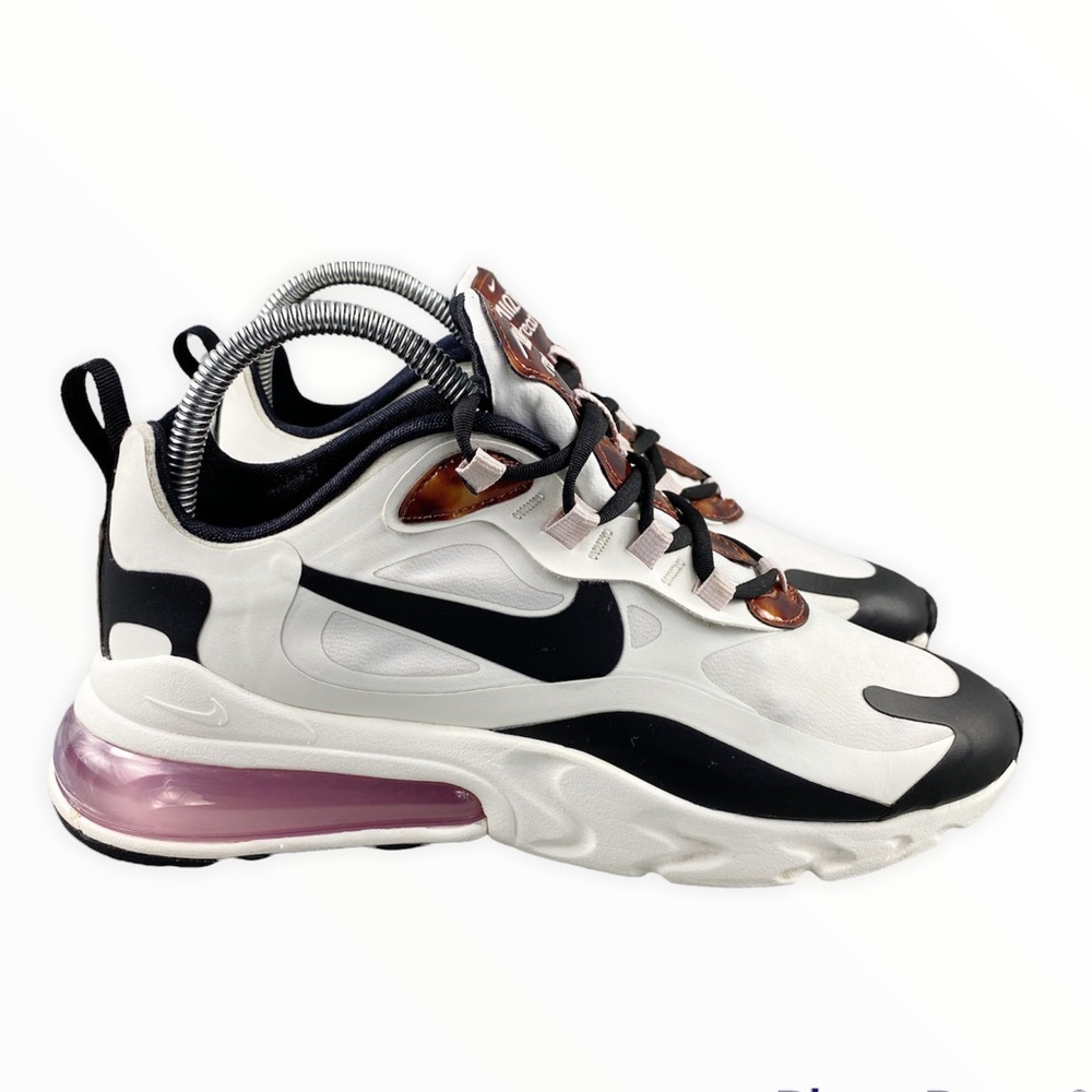 Nike Air Max 270 React Women's Shoe Sneaker Size 7.5 White